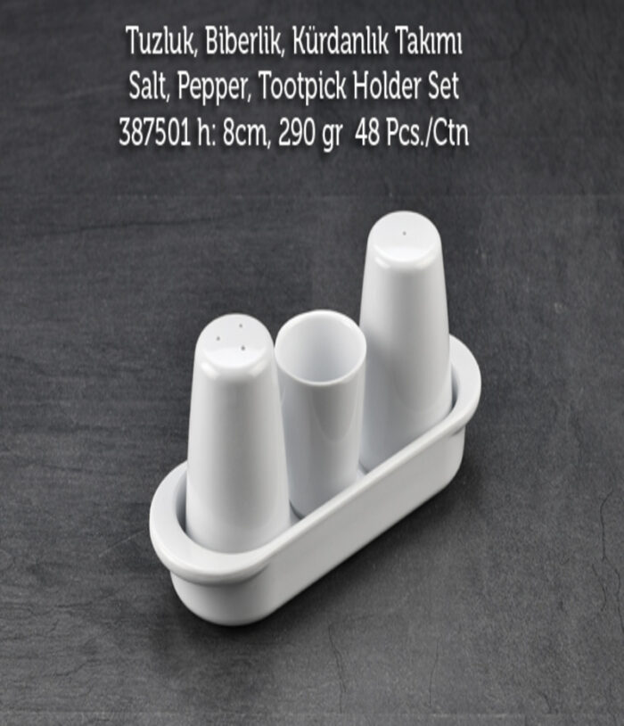 TUVA THERM INTERNATIONAL 4 PARÇA TUZLUK TAKIM BEYAZ - Görsel 1
