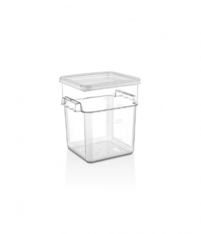 GASTROPLAST KARE SAKLAMA KABI PC 7,6 LT - Görsel 1