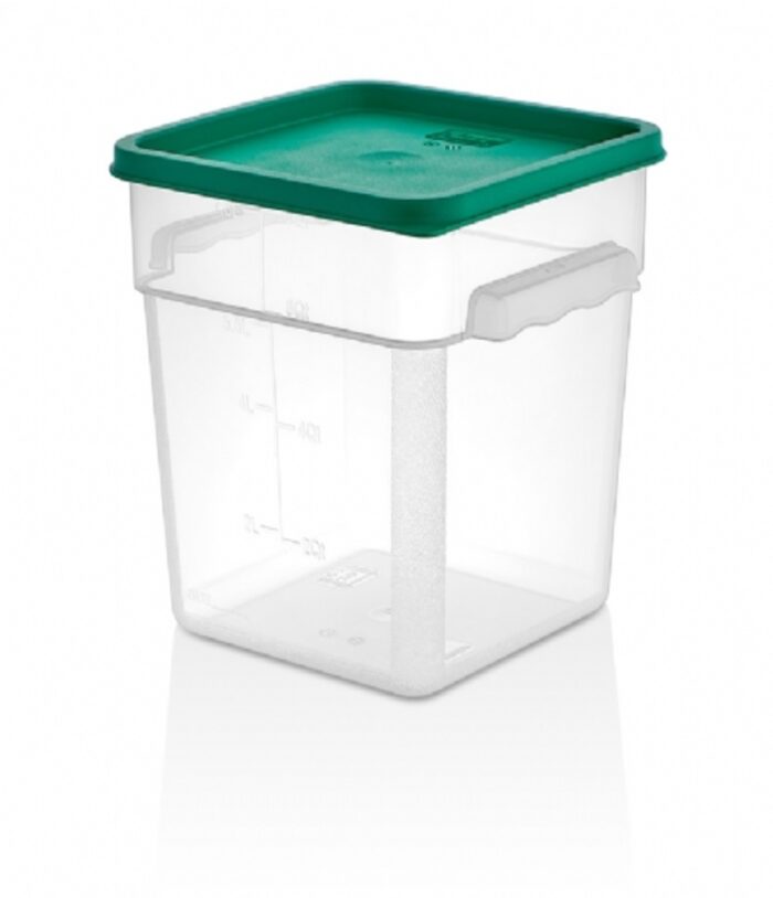 GASTROPLAST KARE SAKLAMA KABI PP 7,6 LT - Görsel 1