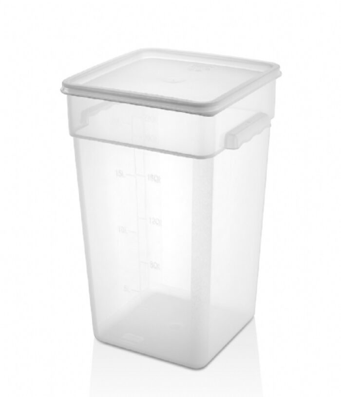 GASTROPLAST KARE SAKLAMA KABI PP 20,8 LT - Görsel 1