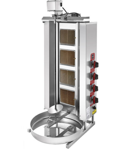 REMTA DÖNER OCAK 4 RADYAN ÜSTTEN MOTORLU GAZLI CE 50 KG