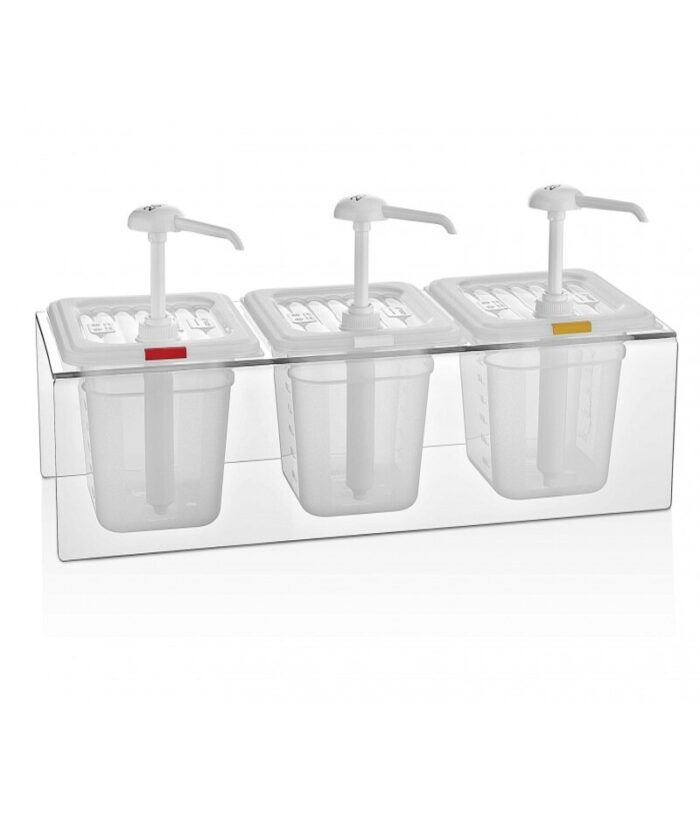 GASTROPLAST 3 LÜ DİSPENSER - Görsel 1