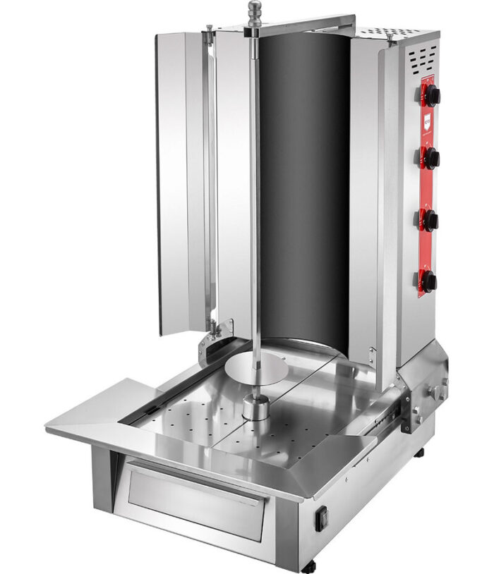 REMTA DÖNER OCAK 4 LÜ OVAL CAMLI ELEKTİRİKLİ ALTTAN MOTOR 50 KG - Görsel 1
