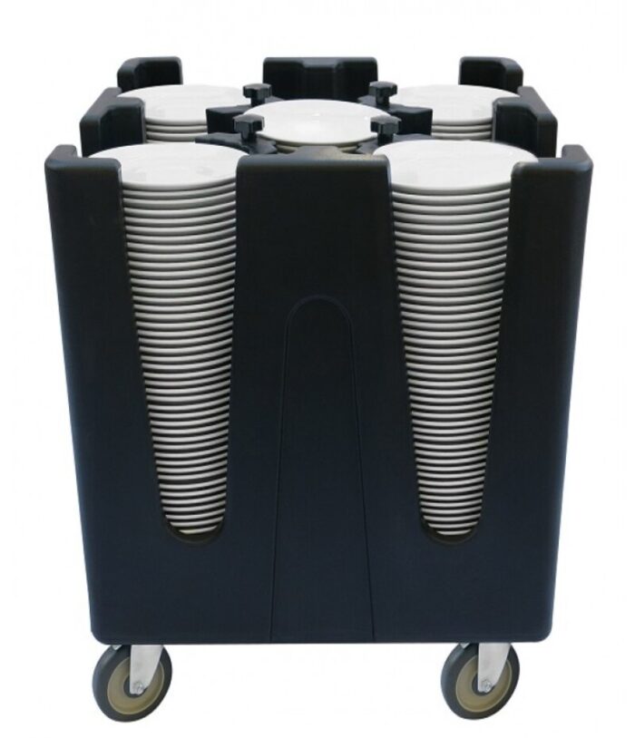 GASTROPLAST 4 BÖLMELİ TABAK ARABASI - Görsel 1