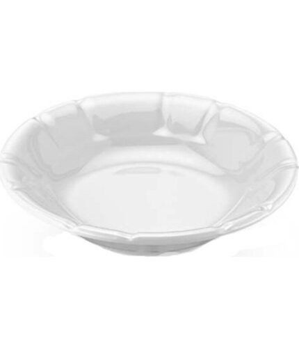 TUVA THERM CLASSİC 19 CM OLUKLU ÇUKUR TABAK- BEYAZ