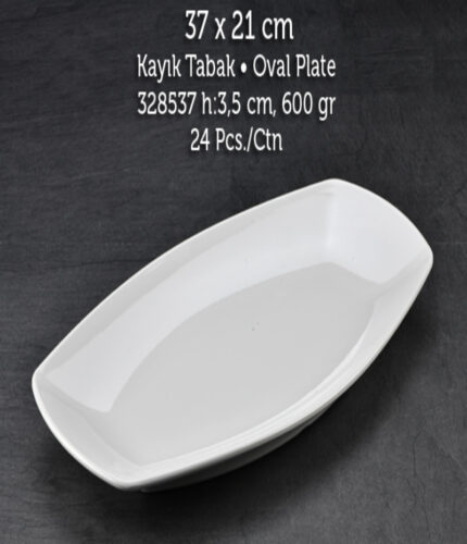 TUVA THERM QUADRO 37*21 CM KAYIK TABAK BEYAZ