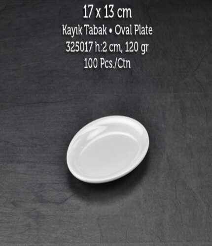 TUVA THERM WINGS 17*13 CM KAYIK TABAK BEYAZ
