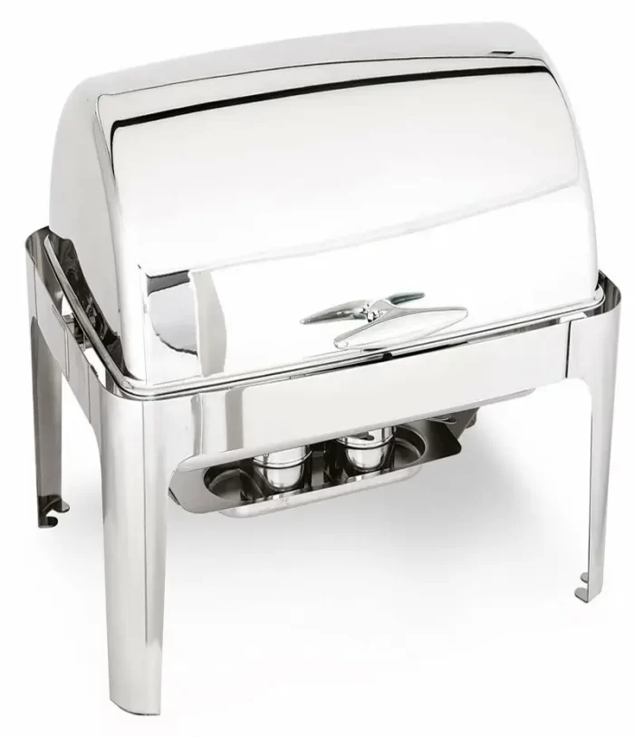 KAPP CHAFING DISH KLASIK GN 1/1 ROLL TOP 9 LT JELLI - Görsel 1