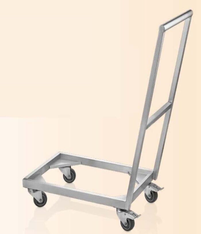 GASTROPLAST 600*400 ALTI AÇIK PİZZA HAMUR ARABASI 304 - Görsel 1