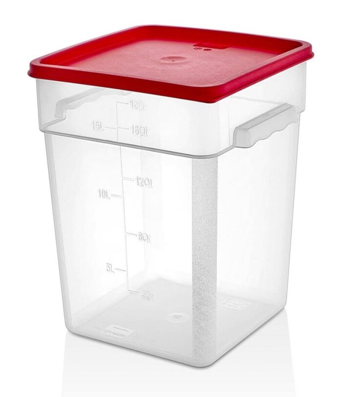 GASTROPLAST KARE SAKLAMA KABI PP 17,2 LT - Görsel 1