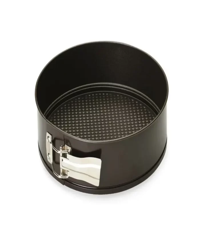 KAPP KELEPÇELİ PASTA KALIBI YUVARLAK 280MM SİYAH - Görsel 1