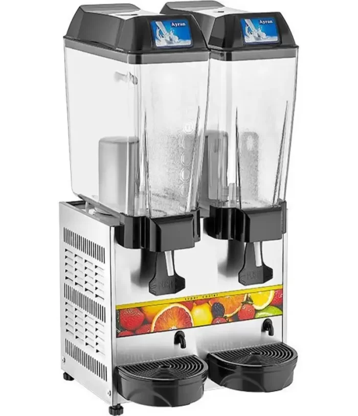 REMTA CİFTLİ AYRAN SOĞUTUCU 2*20 LT - Görsel 1