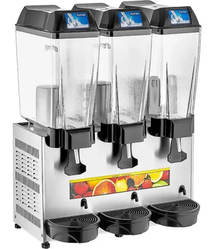 REMTA ÜÇLÜ AYRAN SOĞUTUCU 3*20 LT - Görsel 1
