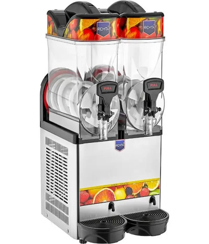 REMTA BUZLAŞ SLUSH MAKİNASI 2'Lİ 24 LT - Görsel 1