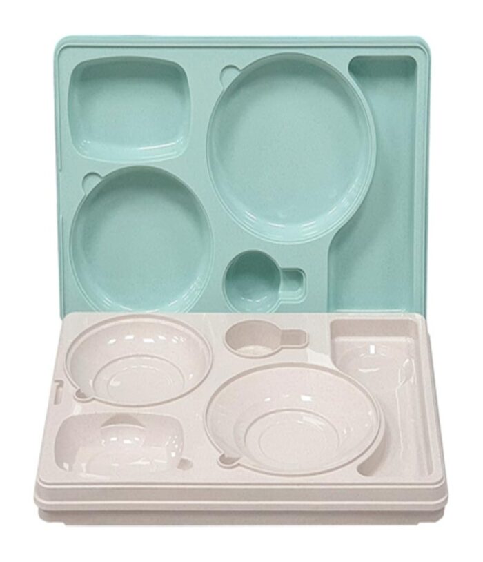 GASTROPLAST 5 BÖLMELİ TERMO TEPSİ - Görsel 1