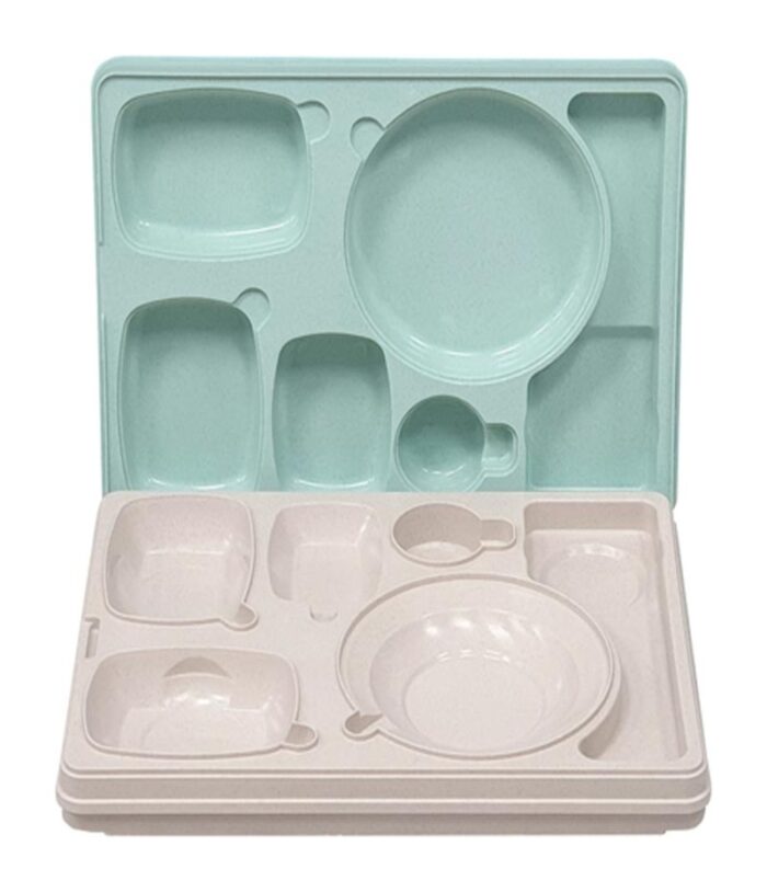 GASTROPLAST 6 BÖLMELİ TERMO TEPSİ - Görsel 1