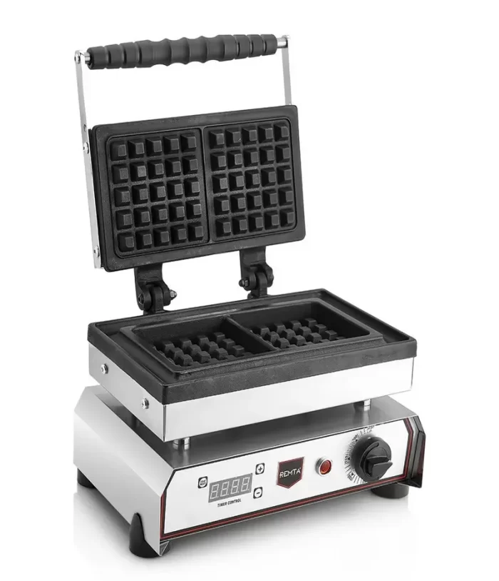 Remta Mini Kare Model Waffle Makinesi Elektrikli - Görsel 1