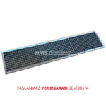 Paslanmaz Yer Izgarası Alttan Çıkış 30x138x14 - Görsel 2