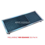 Paslanmaz Yer Izgarası Alttan Çıkış 30x74x14 - Görsel 2