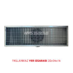 Paslanmaz Yer Izgarası Yandan Çıkış 30x94x14 - Görsel 3
